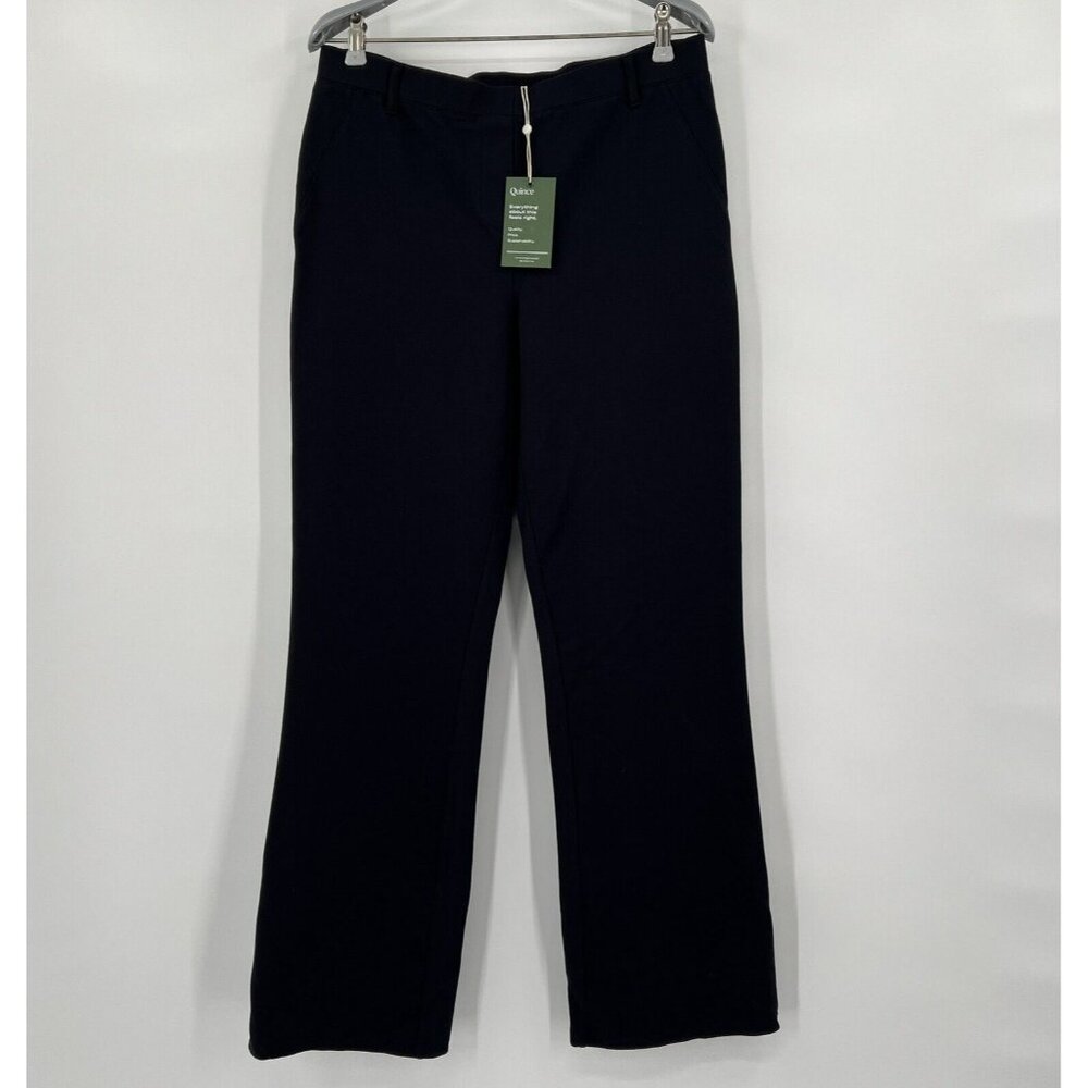 Quince Navy Blue Ponte Pants - Boot Cut - XL Petite - 30" Inseam - NWT